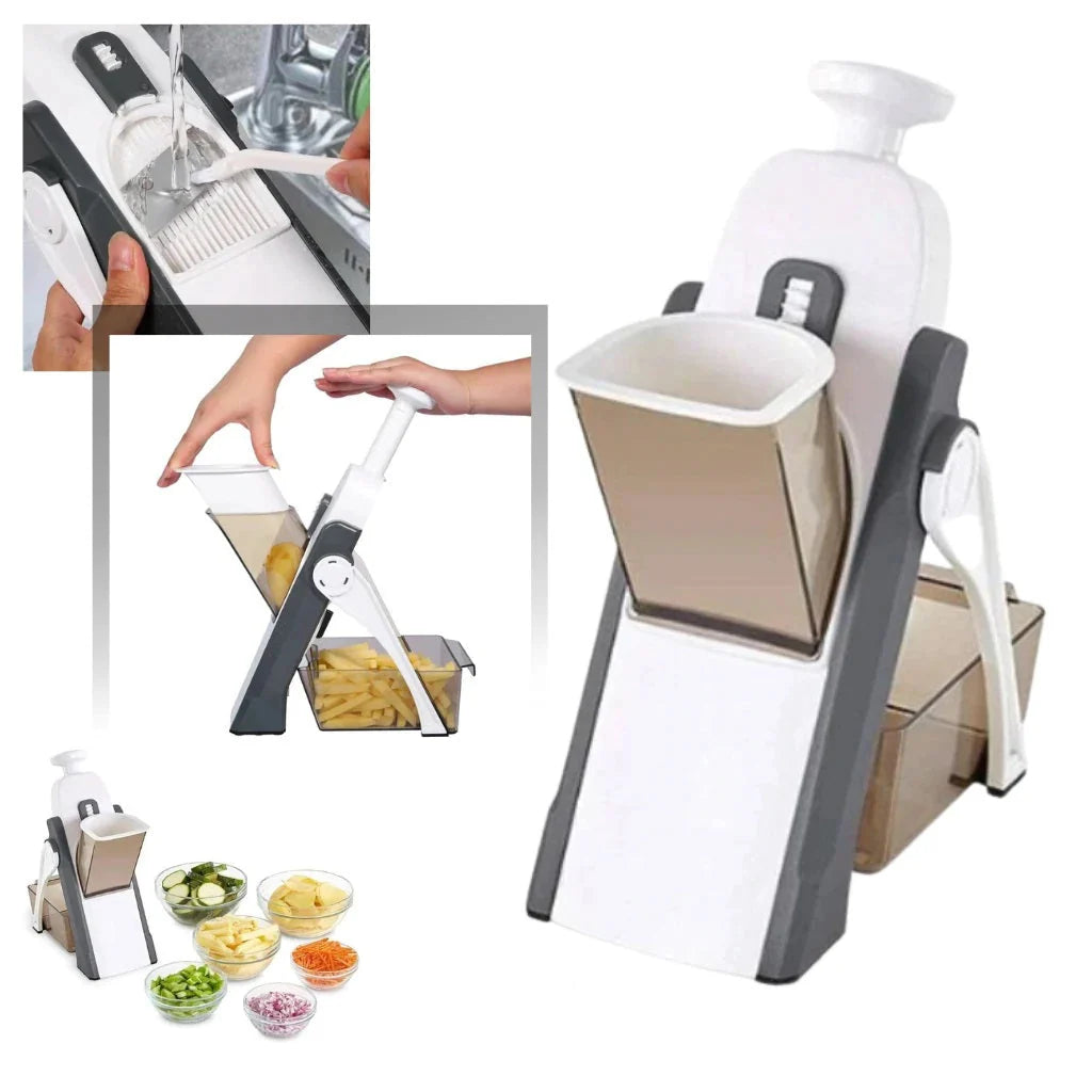 SliceMate™ – 5-in-1 Multifunctionele Groentesnijder