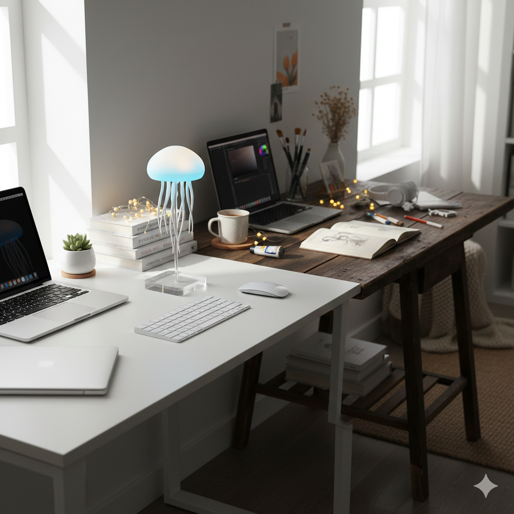 LumaJelly™ – Slim Nachtlampje met Beweging en Kleur