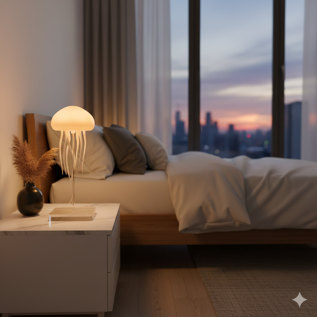 LumaJelly™ – Slim Nachtlampje met Beweging en Kleur