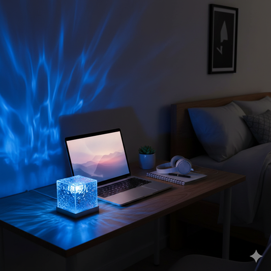 Auralume™ – 16-Kleuren Ocean Wave Projectorlamp