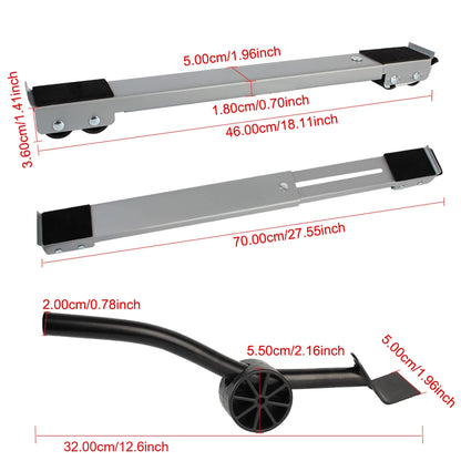 RollaBase™ – Verstelbare Mobiele Machinebasis
