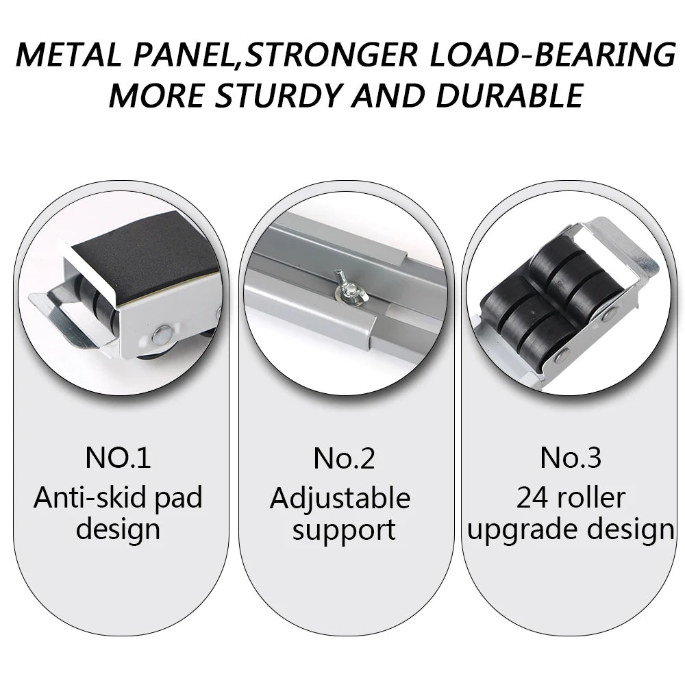 RollaBase™ – Verstelbare Mobiele Machinebasis