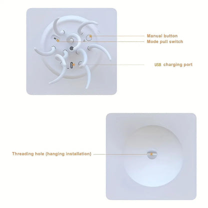 LumaJelly™ – Slim Nachtlampje met Beweging en Kleur