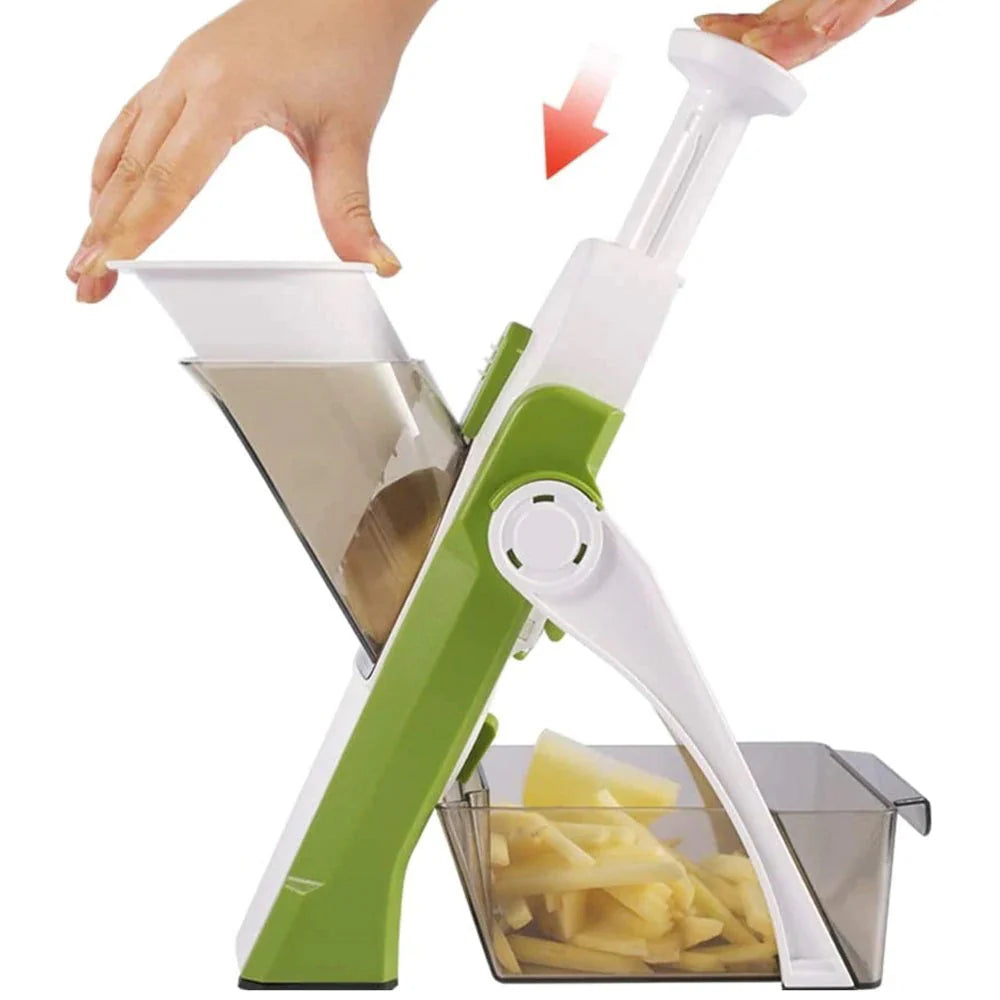 SliceMate™ – 5-in-1 Multifunctionele Groentesnijder