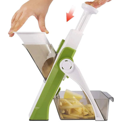 SliceMate™ – 5-in-1 Multifunctionele Groentesnijder